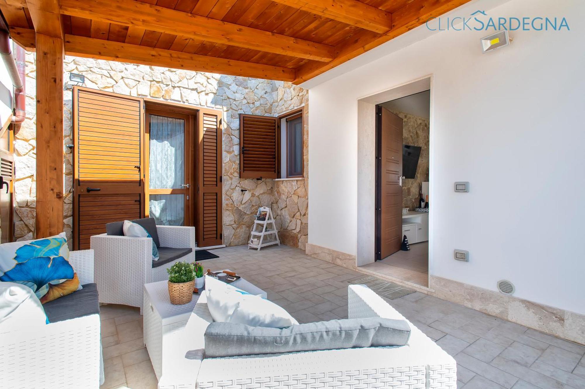 Casa Pollina In Villa Brionis Con Grande Veranda Alghero Dış mekan fotoğraf