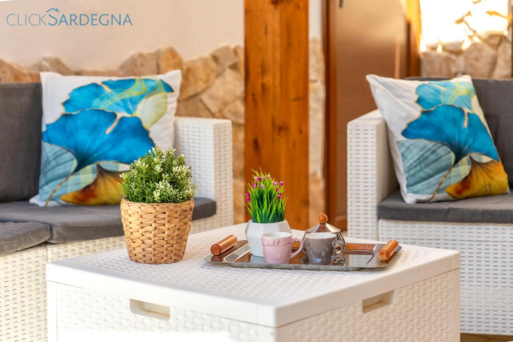 Casa Pollina In Villa Brionis Con Grande Veranda Alghero Dış mekan fotoğraf