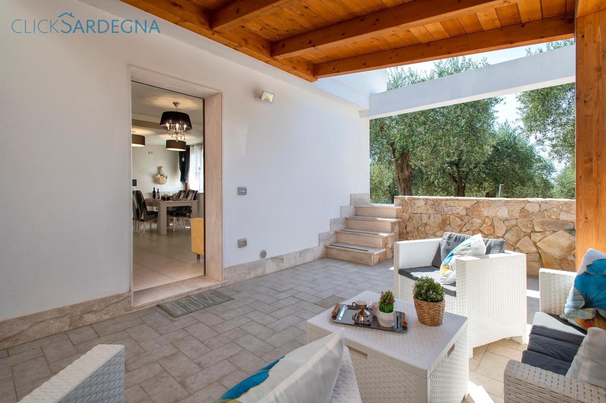 Casa Pollina In Villa Brionis Con Grande Veranda Alghero Dış mekan fotoğraf